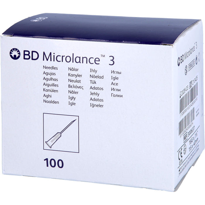 BD Microlance 3 Sonderkanüle G16 1 1/2 1,65x40mm, 100 St KAN