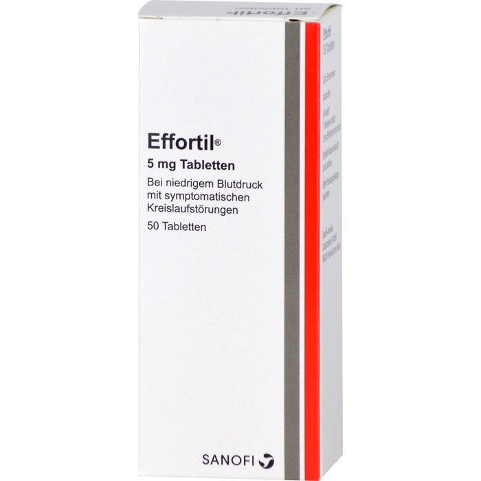 Effortil Tabletten bei niedrigem Blutdruck, 50 St. Tabletten