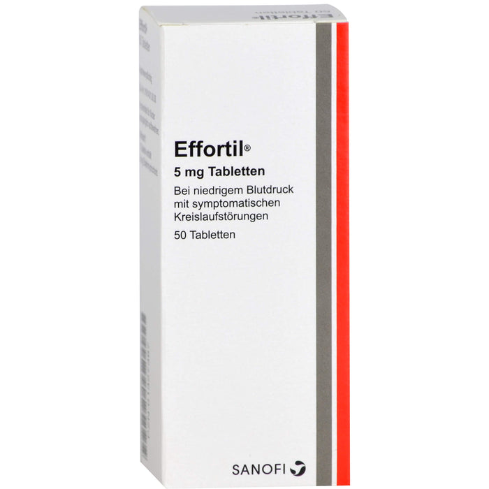 Effortil Tabletten bei niedrigem Blutdruck, 50 pc Tablettes