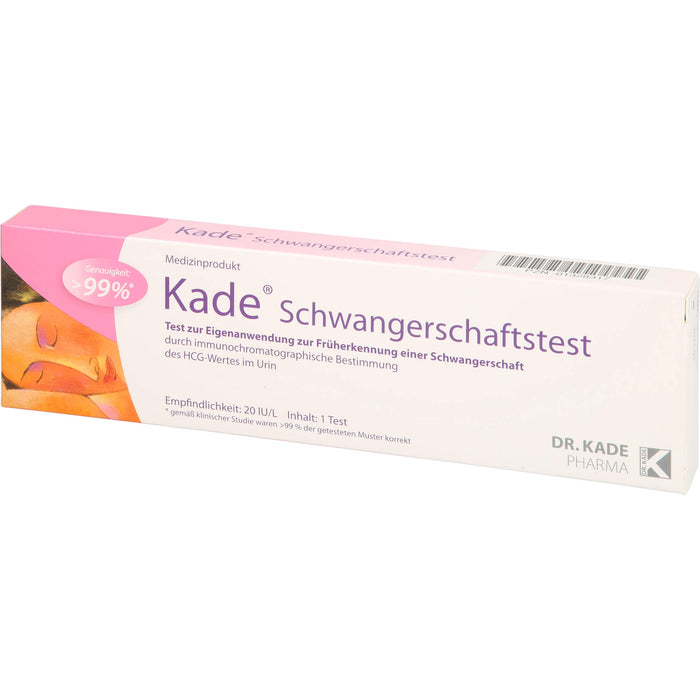 Kade Schwangerschaftstest, 1 St. Test