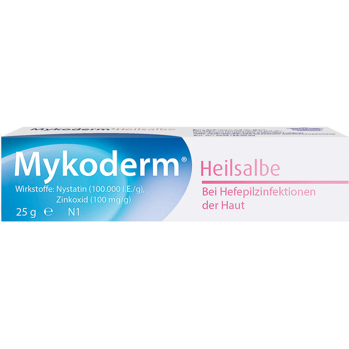 Mykoderm Heilsalbe bei Hefepilzinfektionen der Haut, 25 g Salbe