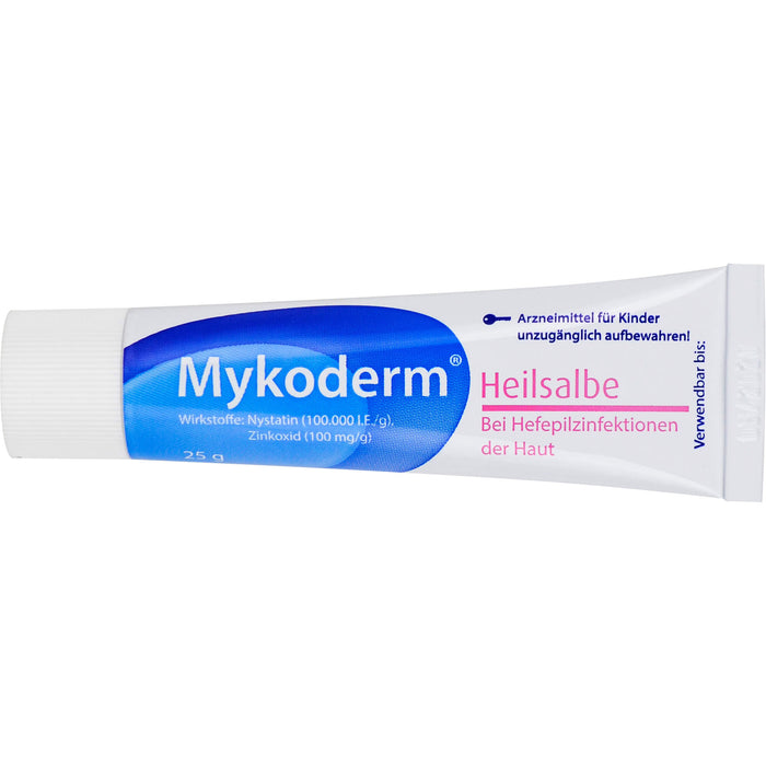 Mykoderm Heilsalbe bei Hefepilzinfektionen der Haut, 25 g Onguent