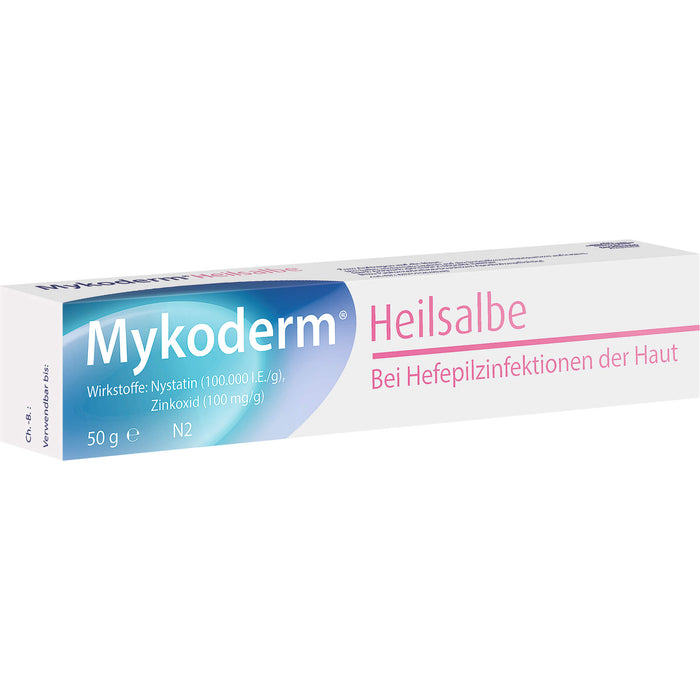 Mykoderm Heilsalbe bei Hefepilzinfektionen, 50 g Ointment