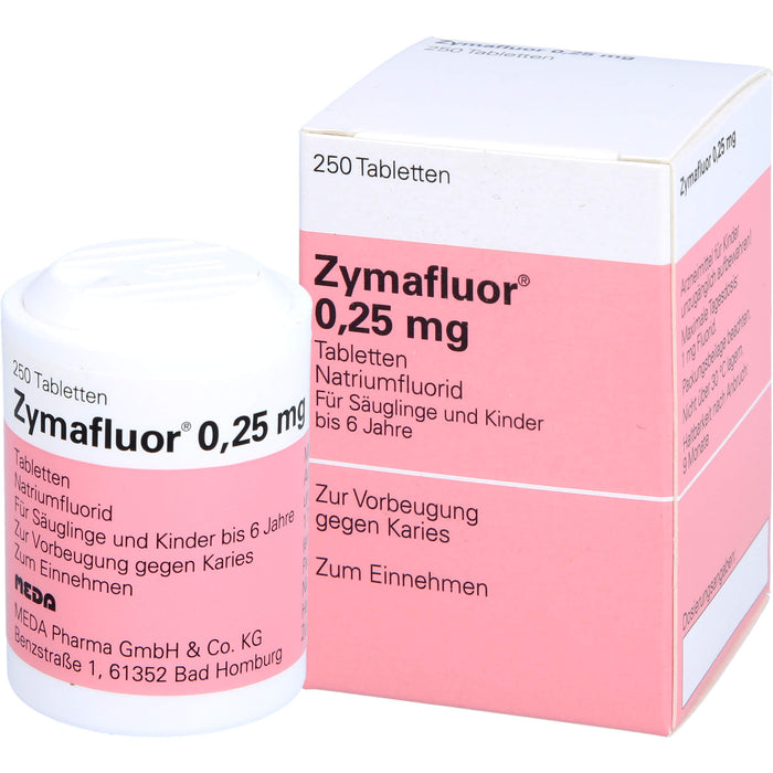 Zymafluor 0,25 mg Tabletten, 250 pcs. Tablets