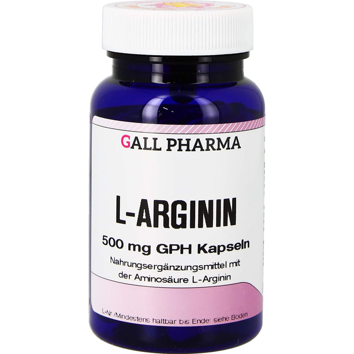 GALL PHAMRA L-Arginin 500 mg GPH Kapseln, 160 pcs. Capsules