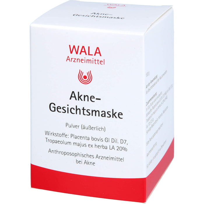 WALA Akne-Gesichtsmaske Pulver, 100 g Poudre