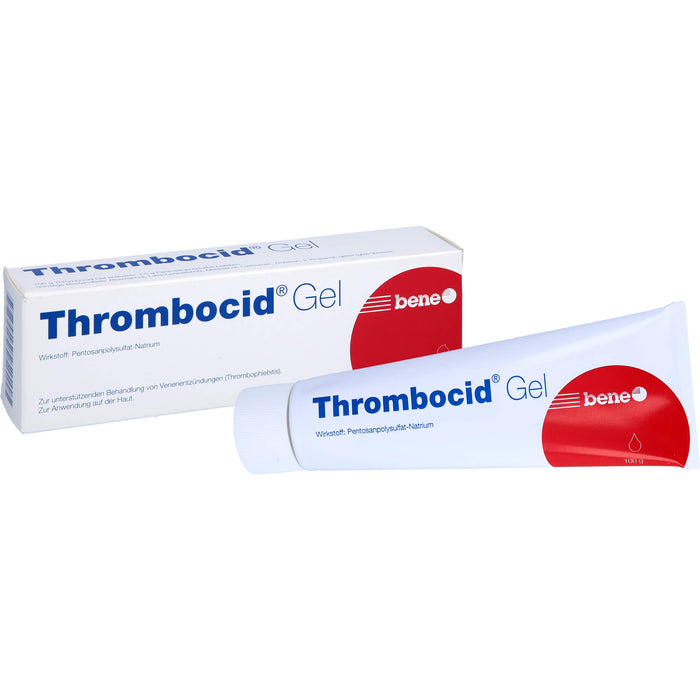 Thrombocid Gel bei Venenentzündungen, 100 g Gel