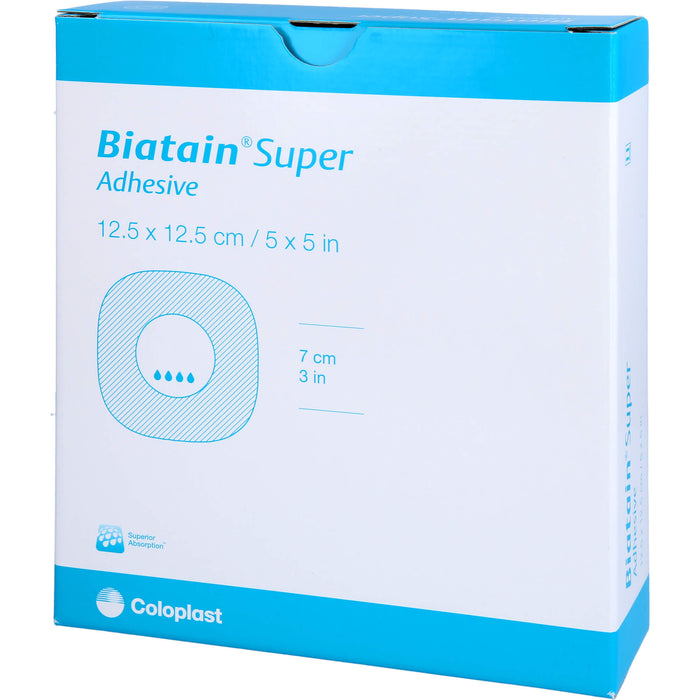 Biatain Super selbst-haftend Superabs.12,5x12,5cm, 10 St VER