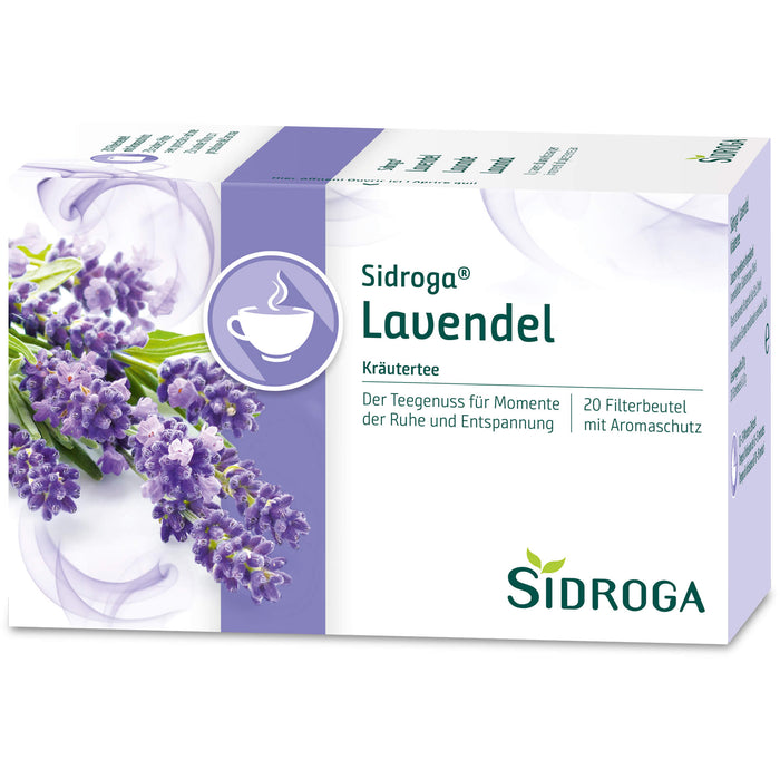 Sidroga Lavendel Arzneitee, 20 pc Sac filtrant