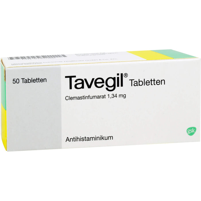 Tavegil Tabletten Antihistaminikum, 50 St. Tabletten