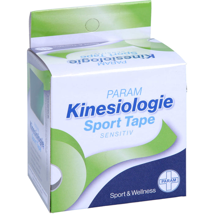 Kinesiologie Sport Tape 5cm x 5m Gruen, 1 pcs. Patch