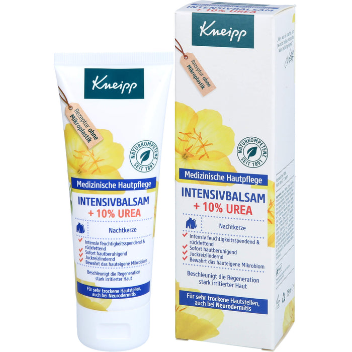 Kneipp Intensivbalsam Nachtkerze + 10% Urea Creme, 75 ml Creme