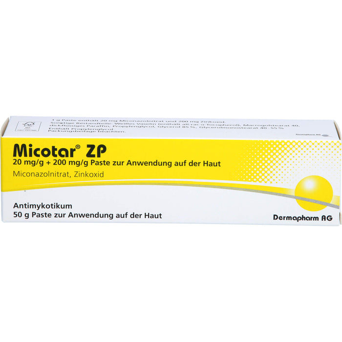 Micotar ZP Paste bei Hefepilzerkrankungen, 50 g Crème