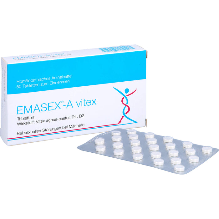 EMASEX-A vitex Tabletten Reimport ACA Müller, 50 pc Tablettes