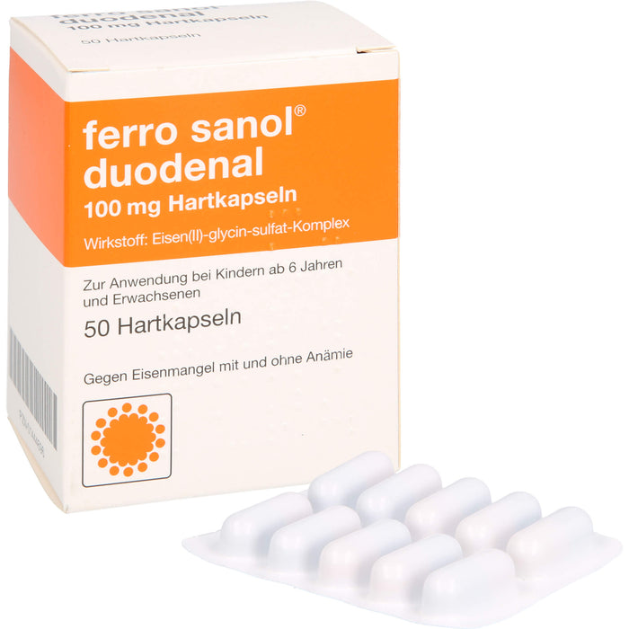 ferro sanol duodenal Kapseln gegen Eisenmangel, 50 pc Capsules