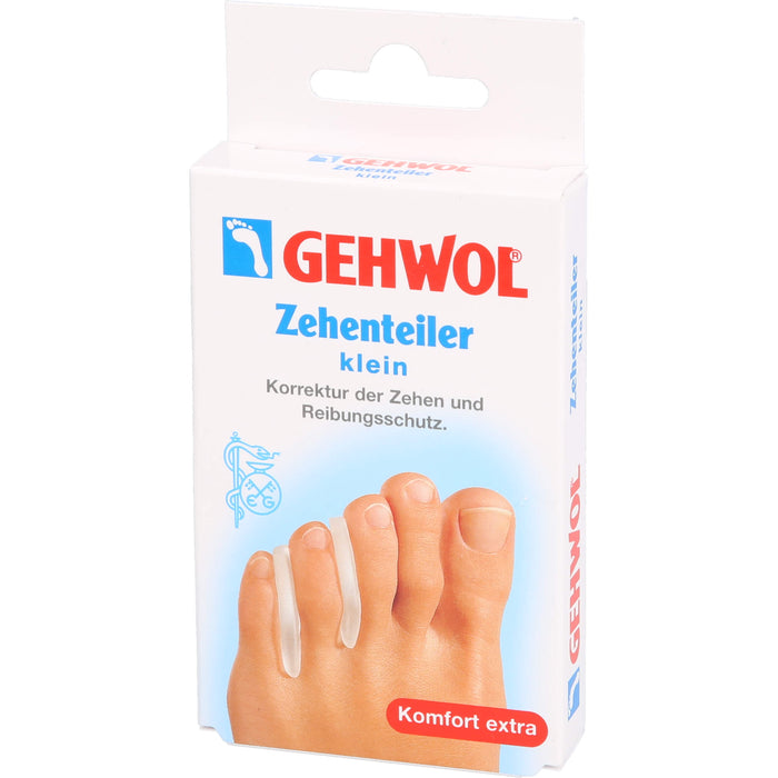 GEHWOL Polymer-Gel Zehenteiler klein, 3 pc Séparateur d'orteils