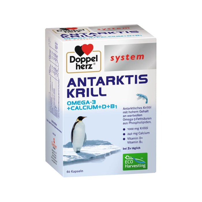 Doppelherz System Antarktis Krill Kapseln, 60 pcs. Capsules