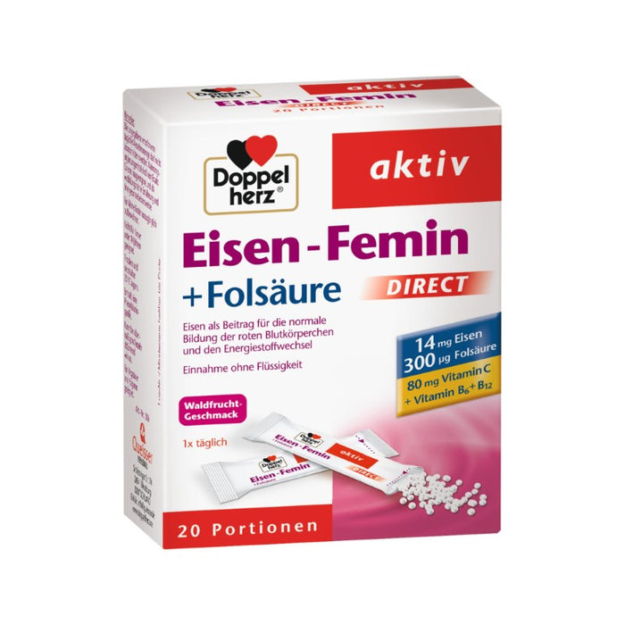 Doppelherz Eisen-Femin direct, 20 St PEL