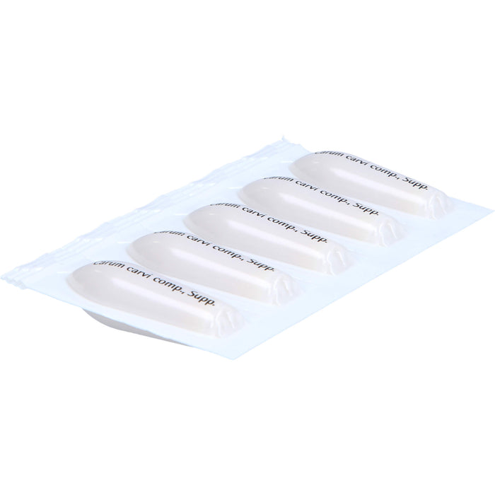 WALA Carum carvi Zäpfchen bei Blähungen und Bauchkrämpfen, 10 pcs. Suppositories