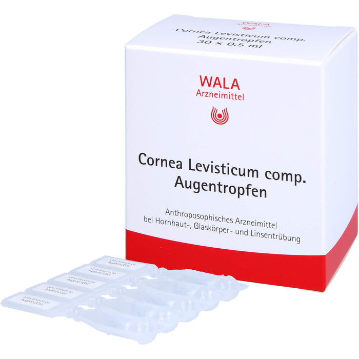 WALA Cornea/Levisticum comp. Augentropfen, 30 pcs. Single-dose pipettes