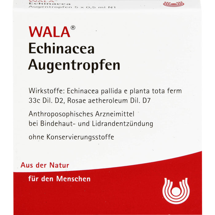 Echinacea Augentropfen Wala, 5 St. Einzeldosispipetten