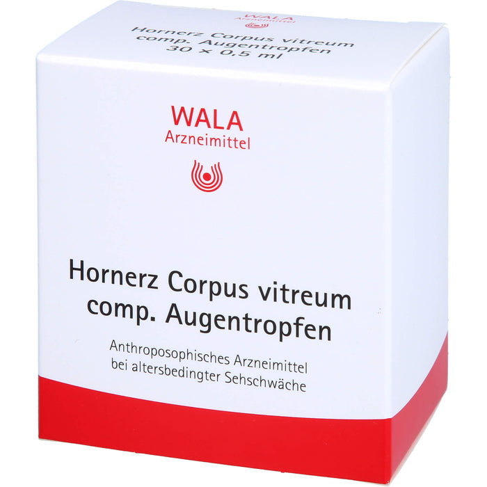 WALA Hornerz corpus vitreum comp. Augentropfen, 30 St. Lösung