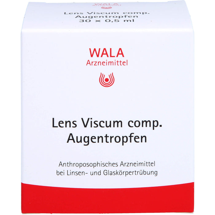 WALA Lens Viscum comp. Augentropfen bei Linsen- und Glaskörpertrübung, 30 pcs. Solution