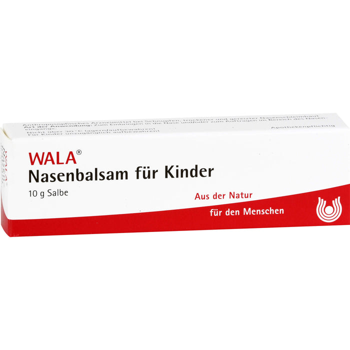 WALA Nasenbalsam für Kinder, 10 g Salbe