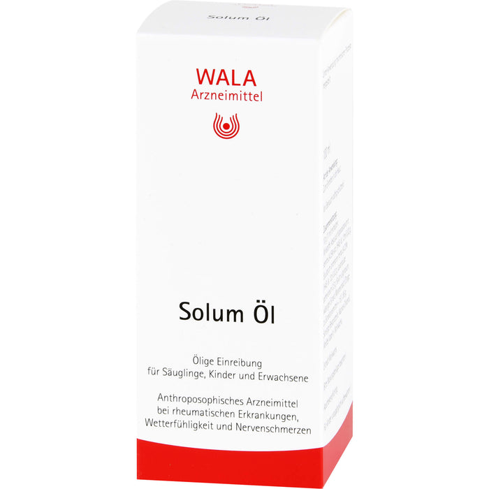 WALA Solum Öl, 100 ml Huile