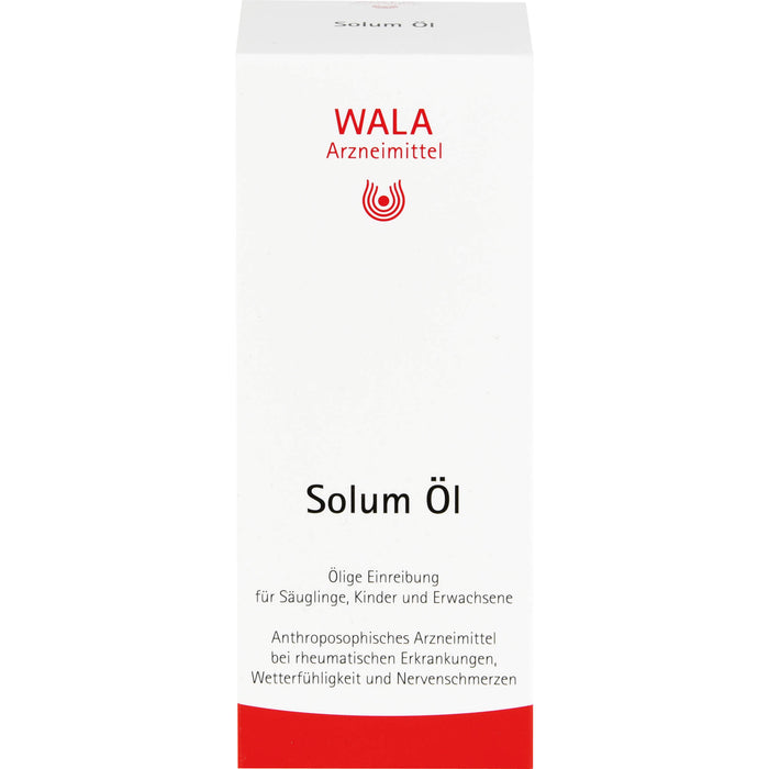 WALA Solum Öl, 100 ml Huile