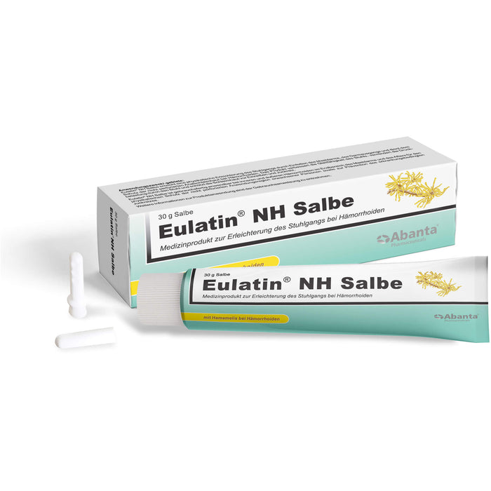 Eulatin NH Salbe zur Erleichterung des Stuhlgangs bei Hämorrhoiden, 30 g Ointment