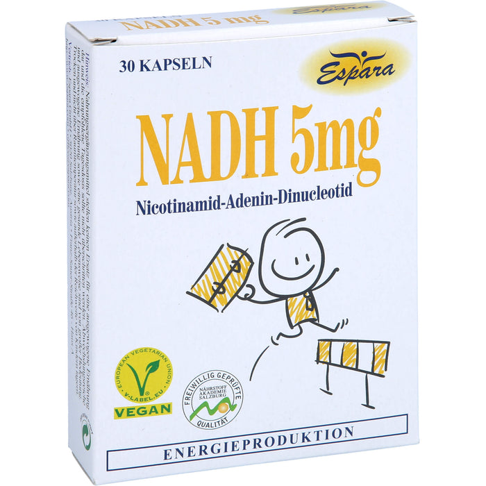 Espara NADH 5 mg Kapseln, 30 pc Capsules