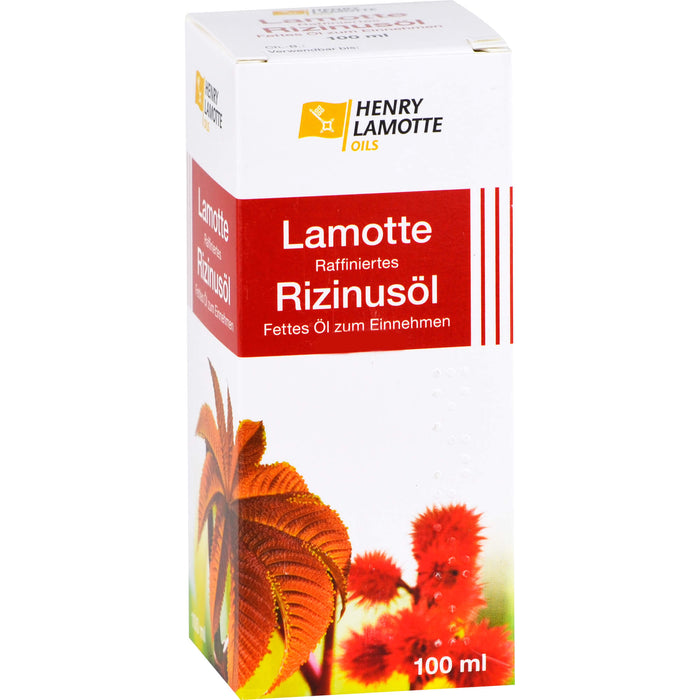 HENRY LAMOTTE Raffiniertes Rizinusöl zum Einnehmen, 100 ml Oil