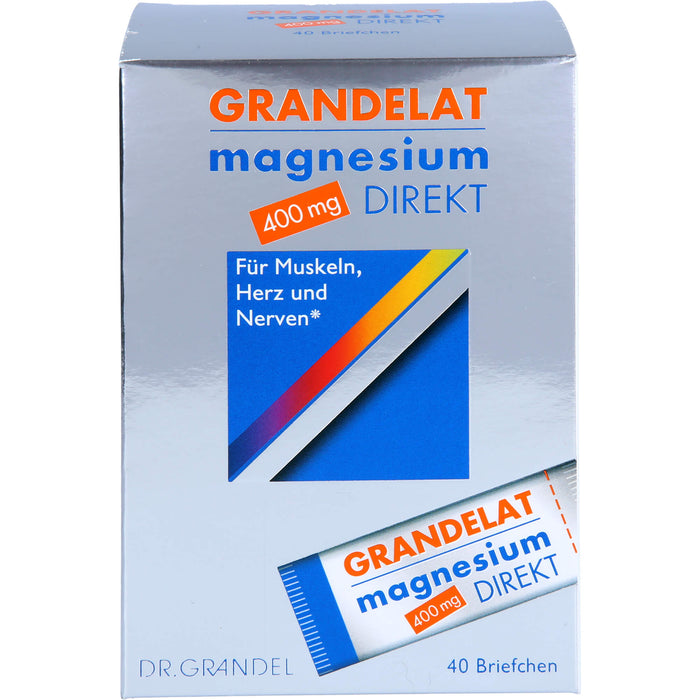 Grandelat Magnesium direkt Briefchen, 40 pcs. Sachets