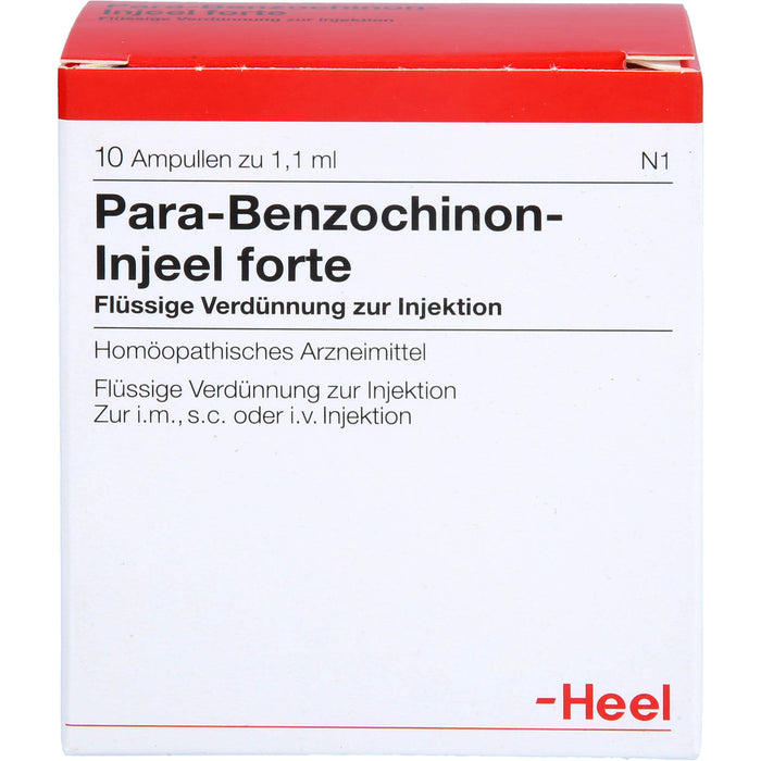 Para-Benzochinon-Injeel forte Inj.-Lsg., 10 pcs. Ampoules