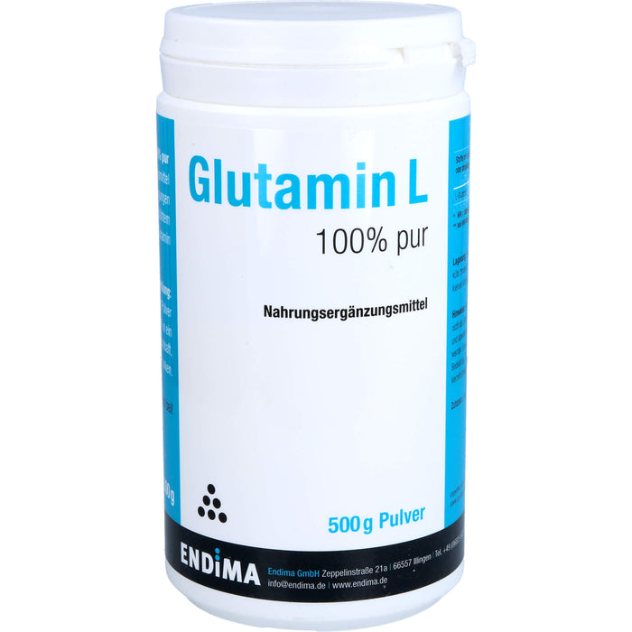 ENDIMA Glutamin L 100% PUR Pulver, 500 g Powder