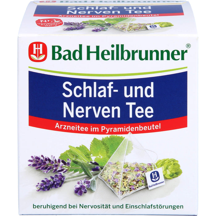 Bad Heilbrunner Schlaf- und Nerventee Pyramidenbtl, 15X1.7 g FBE