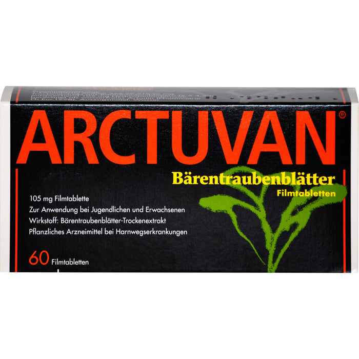 ARCTUVAN Bärentraubenblätter Filmtabletten, 60 pcs. Tablets