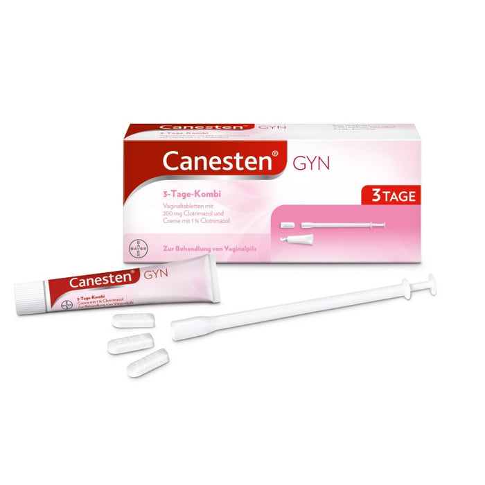 Canesten Gyn 3-Tage-Kombi Vaginaltabletten und Creme, 1 pc Paquet combiné