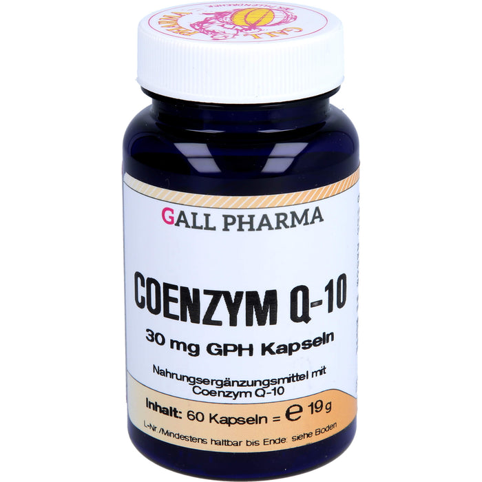 GALL PHARMA Coenzym Q-10 30 mg GPH Kapseln, 60 pc Capsules