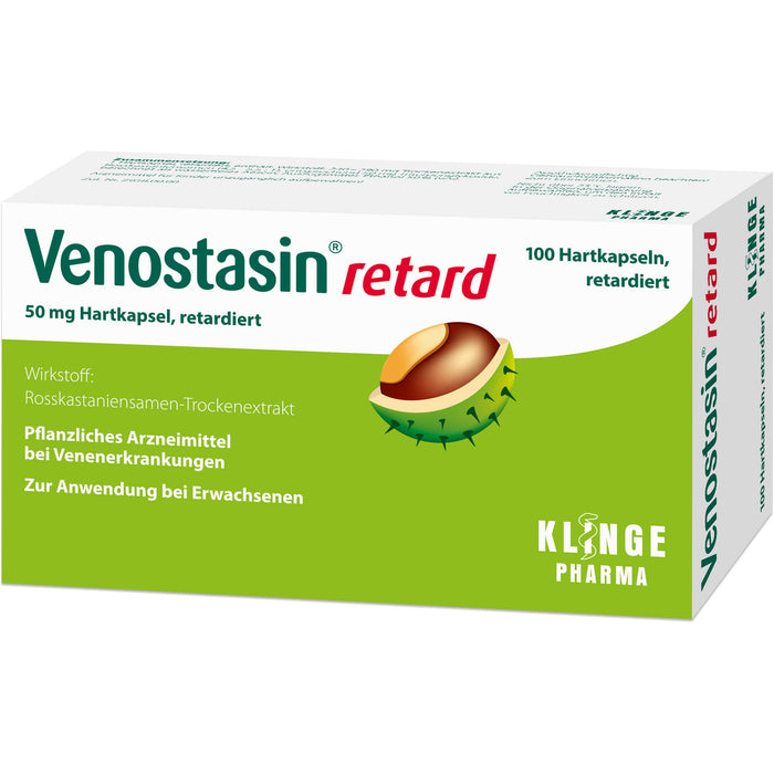 Venostasin retard Kapseln bei Venenerkrankungen, 100 pcs. Capsules