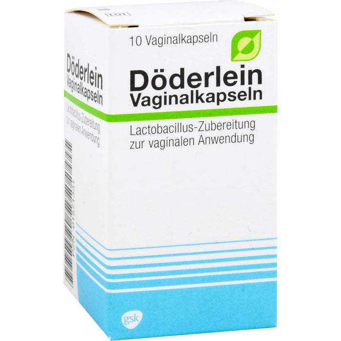 Döderlein Vaginalkapseln Lactobacillus-Zubereitung, 10 pc Capsules