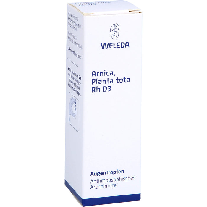 WELEDA Arnica Planta tota Rh D 3 Augentropfen, 10 ml Lösung