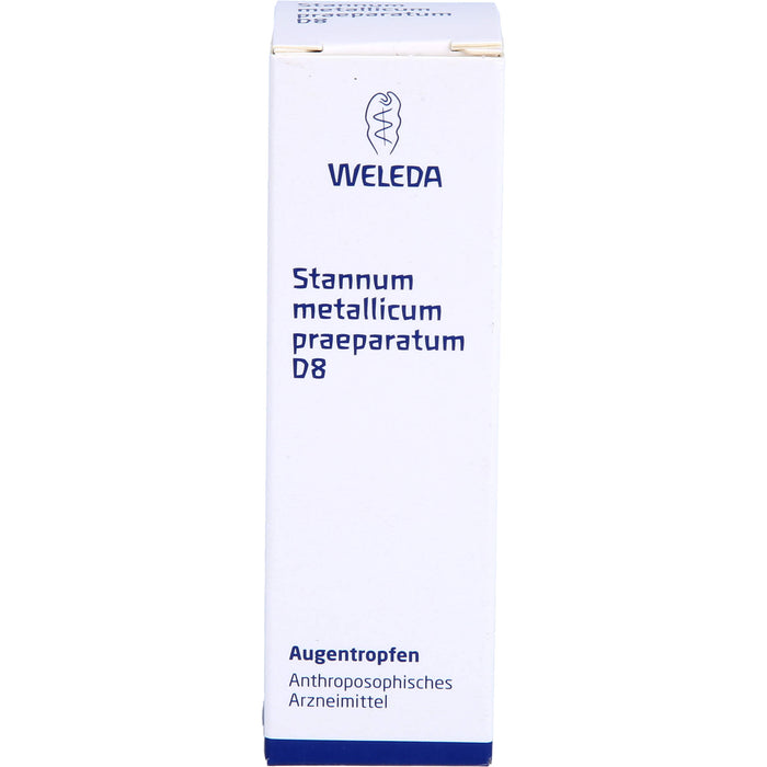 Stannum met. praeparat. D8 Weleda Augentr., 10 ml ATR