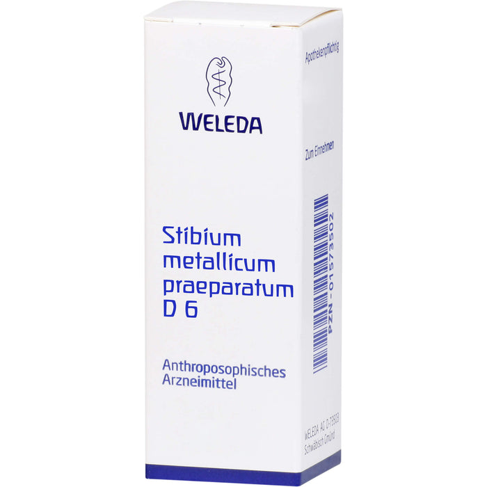 Stibium met. praep. D6 Weleda Trit., 20 g TRI