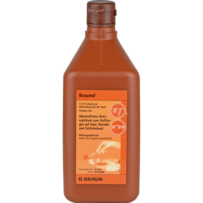 Braunol Lösung alkoholfreies Antiseptikum, 1000 ml Solution