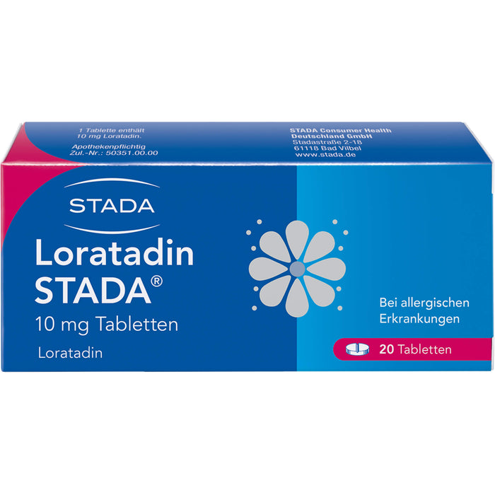 Loratadin STADA Tabletten, 20 St. Tabletten