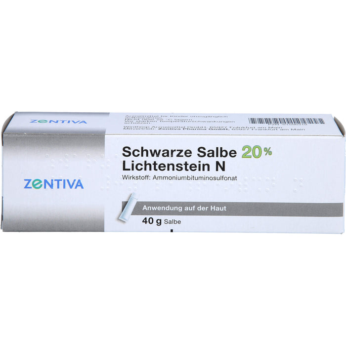 Schwarze Salbe 20% Lichtenstein N, 40 g Onguent