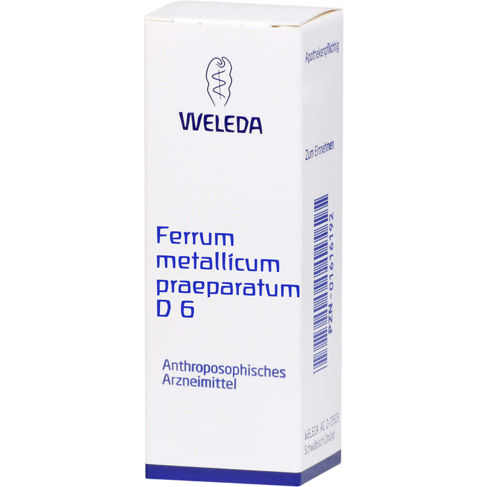 Ferrum metallicum praep. D6 Weleda Trit., 20 g TRI