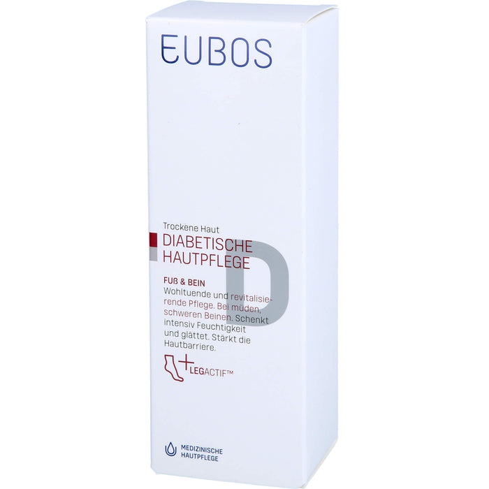 EUBOS Diabetische Hautpflege Fuß + Bein, 100 ml Crème